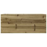 vidaXL Jardinière 110x60x46 cm bois de pin imprégné