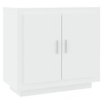 vidaXL Buffet Blanc 80x40x75 cm Bois d'ingénierie