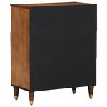 vidaXL Buffet Marron 60 x 33.5 x 75 cm Bois de manguier massif