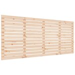 vidaXL Tête de lit murale 206x3x91 5 cm Bois massif de pin