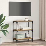 vidaXL Bibliothèque Bois ancien 60 x 33 x 70 5 cm