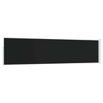 vidaXL Auvent latéral rétractable de patio 120x500 cm Noir