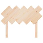 vidaXL Tête de lit 104x3x80 5 cm Bois massif de pin