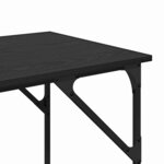 vidaXL Bureau Chêne noir 120 x 50 x 75 cm Bois d'ingénierie