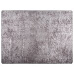 vidaXL Tapis lavable gris 400x300 cm antidérapant