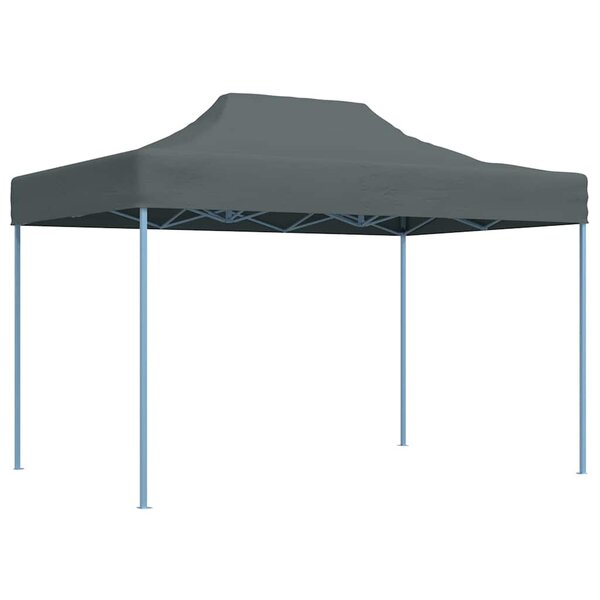 vidaXL Tente de réception pliable 3x4 m Acier Anthracite
