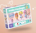 Coffret Mako Moulages - Mes amis kawaii 5 moules
