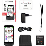 Smartphone g50 pour senior swissvoice