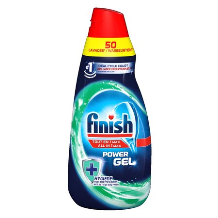 Gel All in One Détergent Lave-Vaisselle Hygiène - 1 L FINISH