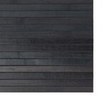 vidaXL Tapis rectangulaire gris 60x300 cm bambou