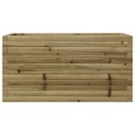 vidaXL Jardinière 90x40x46 cm bois de pin imprégné