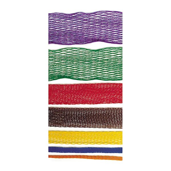 Gaine filet plastique jaune 150 m ø 60 mm maxi