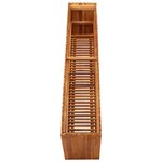 vidaXL Lit surélevé de jardin 150x30x50 cm Bois massif d'acacia