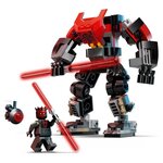 LEGO Star Wars : Robot Dark Maul 75411 - Construisez votre propre héros du côté obscur