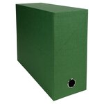 Boite Transfert Dos 120mm Papier Toilé - Vert - X 5 - Exacompta