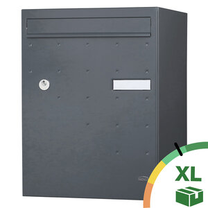 Boite à colis atout  1 porte  gris anthracite