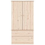 vidaXL Garde-robe ALTA 90x55x170 cm bois massif de pin