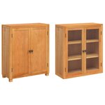 vidaXL Ensemble de meubles de rangement Marron Bois d'ingénierie