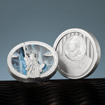 Monnaie STATUE OF LIBERTY Timeless Icons 2 Oz Argent 10$ Cook Islands 2026