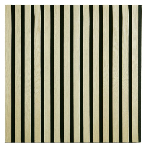 Panneau mural 60x60 bois crème acoustique 1 pièce