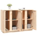 vidaXL Buffet 120x35x80 cm Bois massif de pin