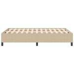 vidaXL Cadre de Lit Vert Clair Gris 160x200 cm Tissu Velours Côtelé