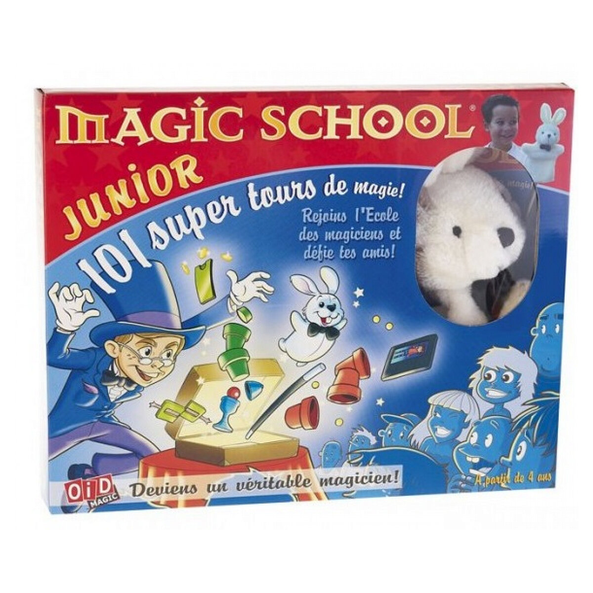 Coffret junior 101 tours de magie avec lapin