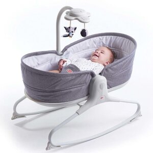 Tiny love transat pour bébé 3 en 1 rocker napper gris