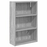 vidaXL Armoire murale de salle de bain Gris Sonoma 40 x 16 x 62 5 cm
