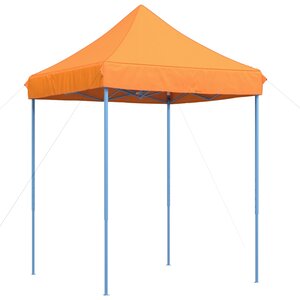 vidaXL Tente de fête 200 x 200 x 306 cm Orange Tissu Oxford