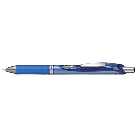 stylo roller à encre gel liquide EnerGel BLN75  bleu x 12 PENTEL