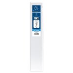 Classeur Personnalisable Rigide 2 Poches Kreacover - 4 Anneaux En D 40mm - A4 Maxi - Blanc - X 10 - Exacompta