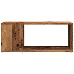 vidaXL Meuble TV vieux bois 80x24x32cm bois d'ingénierie