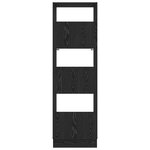 vidaXL Armoire à Laver Chêne noir 50 x 68 x 162 cm Bois d'ingénierie