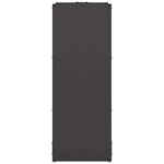 vidaXL Portant de bois chauffage noir 40x30x80 cm