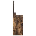 vidaXL Table de Toilette Marron 50 x 41 x 140 cm Bois d'ingénierie