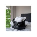 Pack and Move - Lot 10 Grands Sacs Poubelles Résistants Pour Déménagement - 120 L - Sacs Poubelles Pour Gros Volumes