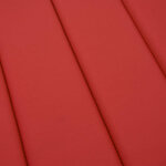 vidaXL Coussin de chaise longue rouge 180x60x4 cm tissu oxford