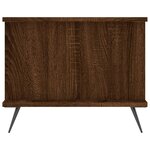 vidaXL Table basse chêne marron 90x50x40 cm bois d'ingénierie