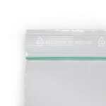 Sachet plastique zip 50  recyclé transparent 100 microns raja18x28 cm (lot de 500)