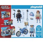 Playmobil - 70573 - police policiere et voleur