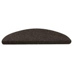 vidaXL Tapis d'escalier auto-adhésifs 20 Pièces anthracite 56x17x3 cm