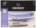 Bloc 100 Feuilles Papier dessin 'Montval' 240 x 320 mm 200 g CANSON