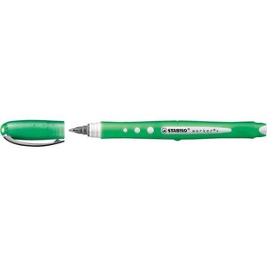 Roller WORKER Colorful Encre Liquide 100 Grip Tracé 0 5 mm vert x 10 STABILO