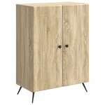 vidaXL Buffet Chêne Sonoma 66 x 34 5 x 90 cm Bois d'ingénierie