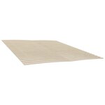 vidaXL Sommiers à lattes avec 48 lattes 2 Pièces 90x200 cm