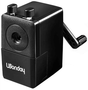 Machine à tailler les crayons <  8 mm Noir WONDAY