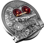 Pièce de monnaie en Argent 10 Dollars g 311 (10 oz) Millésime 2025 1ST PUBLIC STEAMRAILWAY