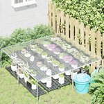 vidaXL Couverture pour plantes Transparent 2 x 2 m PVC