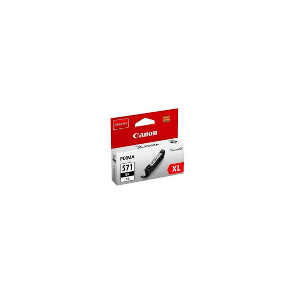 Canon cartouche dencre a haut rendement cli-571xl bk - noir photo - blister